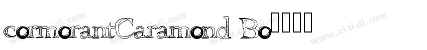 cormorantCaramond Bo字体转换